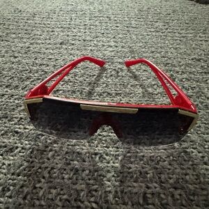 Red sunglasses
